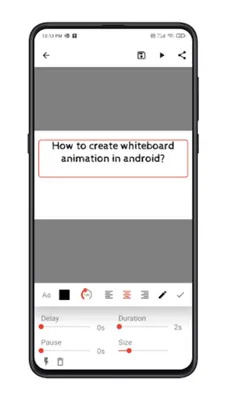 Benime-Whiteboard Video Maker android App screenshot 5