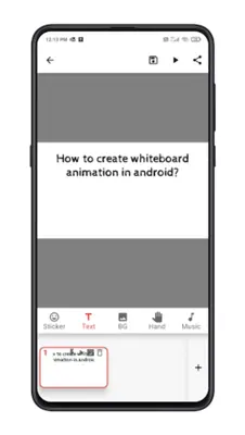 Benime-Whiteboard Video Maker android App screenshot 6